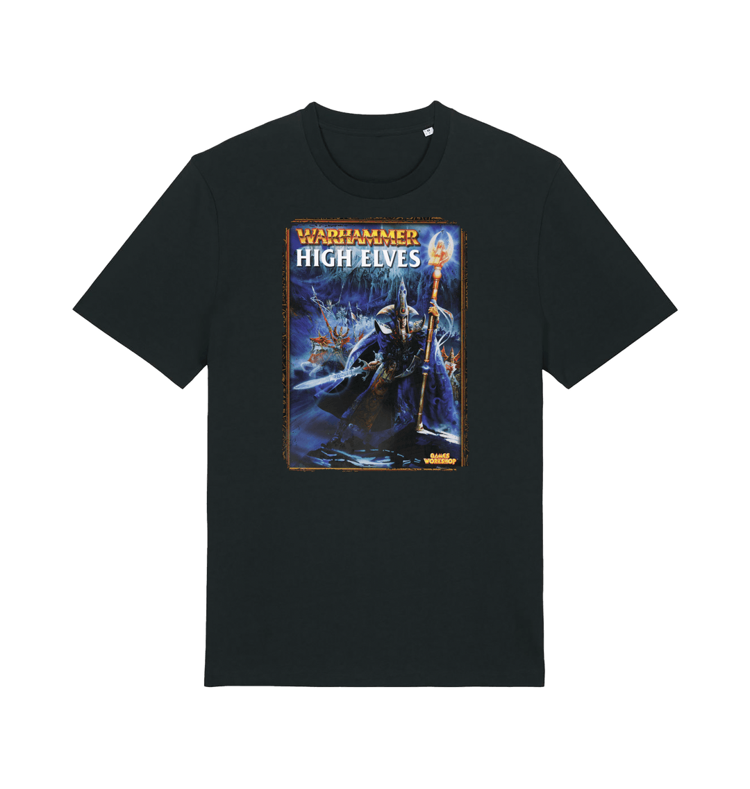 Black Printed T-shirt Front